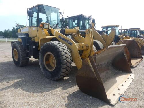 2008 Komatsu WA320-6 Rubber-tired Loader, s/n 70028 C/A, Auto Lube, GP Bkt., 20.5-25 Tires, 12443 hrs