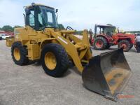 Kawasaki 60ZV Rubber-tired Loader, s/n 60j45112: C/A, Heat, Hyd. Quick Attach, Tag 94" Bkt., 5375 hrs