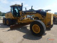 2021 Sany SMG200C-8 Motor Grader, s/n PY1120CA0626: C/A, Heat, Cummins Eng., Joystick Controls, 14' Moldboard, Rear Ripper, Push Block, 17.5x25 Tires, County Machine