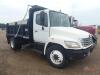 2007 Hino Single-axle Dump Truck, s/n 5PVNJJT072S50461: 6-sp., Ox Bodies 12