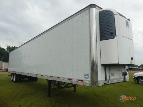 2014 Vanguard 53' Reefer Trailer, s/n 527SR5320EM003207 T/A, Thermoking C600 Unit
