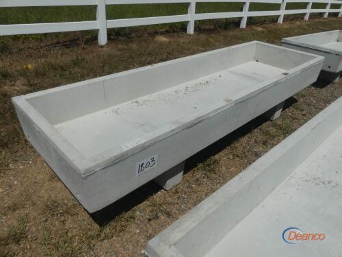3x10 Concrete Feed Trough