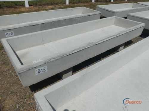 3x10 Concrete Feed Trough