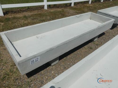 3x10 Concrete Feed Trough