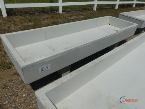3x10 Concrete Feed Trough