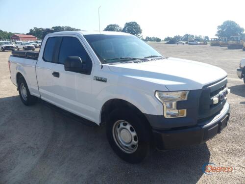2016 Ford F150 Pickup, s/n 1FTEX1C82GFC16125 Ext. Cab, 3.5L Gas Eng., Auto, Headache Rack, Tool Boxes, 161K mi.