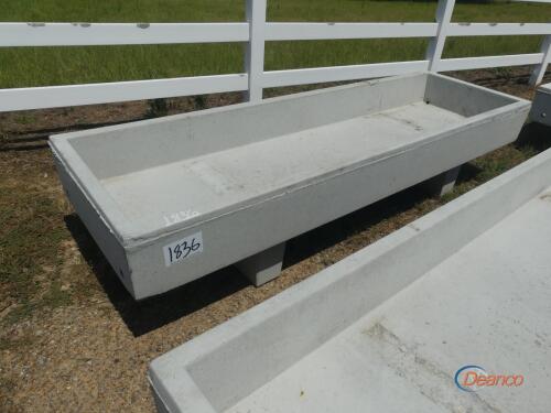 3x10 Concrete Feed Trough