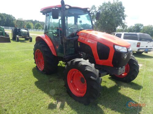2022 Kubota M5-111D MFWD Tractor, s/n KBUM4EDCVN8A66527 C/A, Drawbar, PTO,