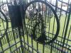 16' Bi-parting Gates w/ Posts: Horse Head Scene