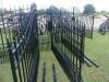 16' Bi-parting Gates w/ Posts: Horse Head Scene - 2