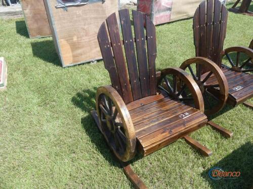 Wagon Wheel Rocker