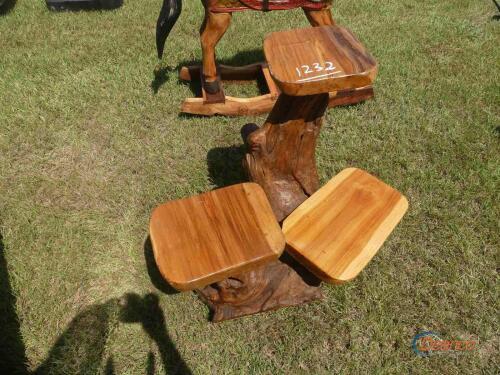 Teak 3-tier Stand