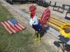 3' Metal Rooster