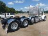 2018 Kenworth W900 Truck Tractor, s/n 1XKWD49XXJJ218209 (Rebuilt Title) Tri-axle, Day Cab, Cat C15 515hp Eng., 18-sp., 14.6K Front, 46K Rears, 20L Steerable Axle, 671K mi. - 2
