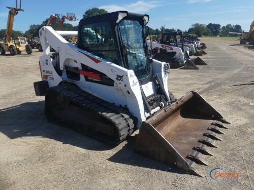 2022 Bobcat T740 Skid Steer, s/n B3CA22954 C/A, GP Bkt., Rubber Tracks, 1939 hrs