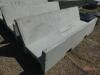 Precast 8' Open Ended J Bunk Feed Trough