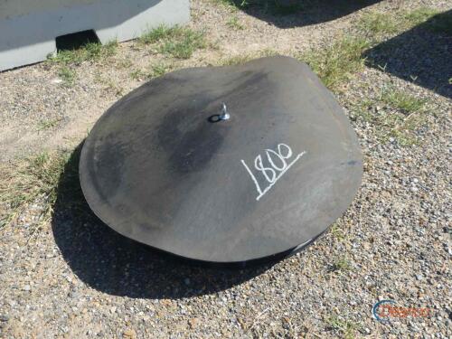 36" Plastic Mineral Trough w/ Rubber Cap