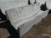 Precast 8' Open Ended J Bunk Feed Trough