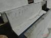 Precast 8' Open Ended J Bunk Feed Trough