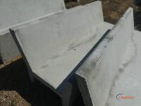Precast 8' Open Ended J Bunk Feed Trough