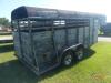 2000 Delta Stock Trailer, s/n 4MWGS1629YN007270: Brakes, Lights, Hew Shackles & Pins - 3