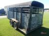 2000 Delta Stock Trailer, s/n 4MWGS1629YN007270: Brakes, Lights, Hew Shackles & Pins - 4