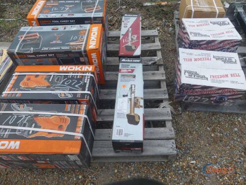 1000 lb. Bolt On Trailer Jack w/ Double Wheel
