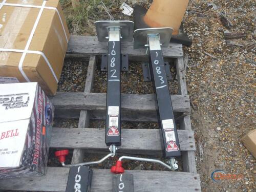8000 lb Trailer Jack w/ Foot Plate
