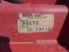 Bush Hog SQ172 6' Rotary Mower, s/n 12-13712 - 2