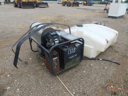 Alkota 4000 psi Hot Water Pressure Washer: 5 GPM, Skid-mounted, 300-gal. Water Tank