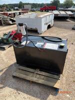 Weatherguard 100-gal Fuel Tank, w/ 12V Pump