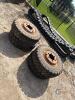(4) Forklift Tires w/ Rims
