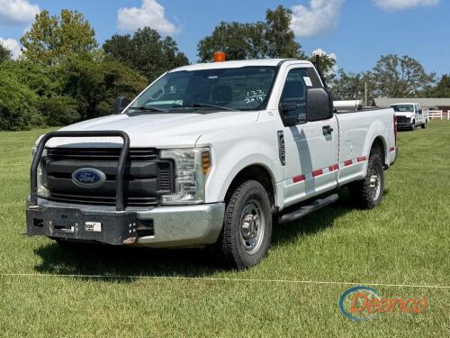 2019 Ford F250 Pickup, s/n 1FTBF2A62KED22666 2wd, Reg. Cab, 6.2L Gas Eng.,