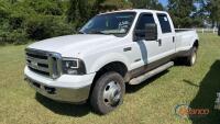 2006 Ford F350 4WD Truck, s/n 1FTWW33P16EA44281 4-door, 6.0 Diesel Eng., A