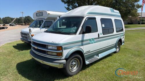 1996 Chevy 2500 Camper Van, s/n 1GBGG25R6T1011519 (Flood Damaged Title) Au