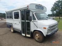 1991 Chevy C30 Conversion Bus, s/n 2GBHG31K4M4109204 Dually, 350 Gas Eng.,