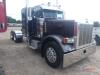 2001 Peterbilt 379 Truck Tractor, s/n 1XP5DR9X21D556043 T/A, Flat Top Slee