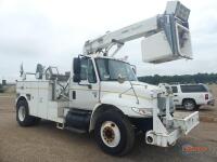 2005 International 4300 Bucket/Cable Reel Truck, s/n 1HTMMAAN35H102359 DT4