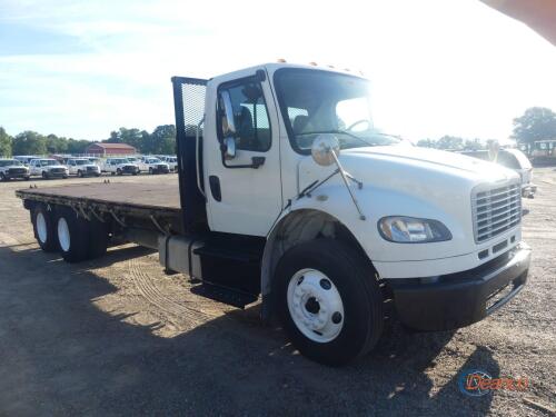 2015 Freightliner M2-106 Flatbed Truck, s/n 3ALHCYCY3FDGS7311 T/A, Cummins