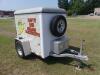 2009 4x6 Enclosed Trailer S/A, Rear Swing Door