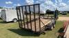 6x16 Trailer (No Title - Bill of Sale Only) T/A, 6FT Drop Down Ramp, Storag - 5