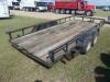 16FT Trailer (No Title - Bill of Sale Only) T/A, Pull Out Metal Ramps - 3