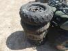 Honda TRX420 ATV (Salvage) Runs, Needs Rebuild, 4 Extra Tires & Rims - 4