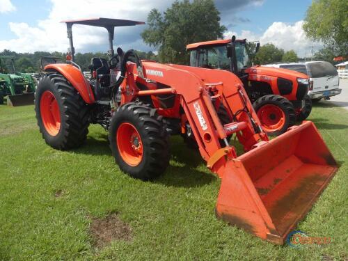 2018 Kubota M6S-111SHD MFWD Tractor, s/n 50965 Rollbar Canopy, Kunota, LA1