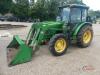 John Deere 5075E MFWD Tractor, s/n 1LV5075EHDY245327 Encl. Cab, JD 553 Loa - 16