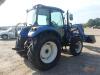 New Holland T4.75 Powerstar MFWD Tractor, s/n ZCAE05892 C/A, NH 655TL Load - 2