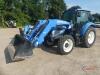 New Holland T4.75 Powerstar MFWD Tractor, s/n ZCAE05892 C/A, NH 655TL Load - 16