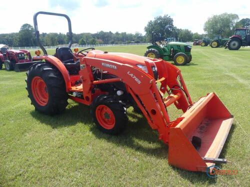 2016 Kubota L4701DT MFWD Tractor, s/n 58276 Rollbar, Kubota LA765 Loader W