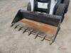 2013 Bobcat S770 Skid Steer, s/n ATF212135 Canopy, GP Bkt. w/ Teeth, Rubbe - 6