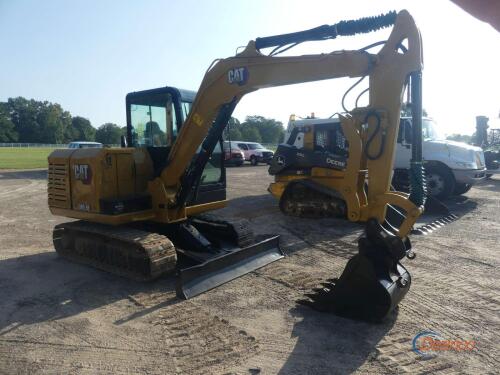 2021 Cat 305.5E2 Mini Excavator, s/n WE216150 C/A, Heat, Hyd. Thumb, Blade